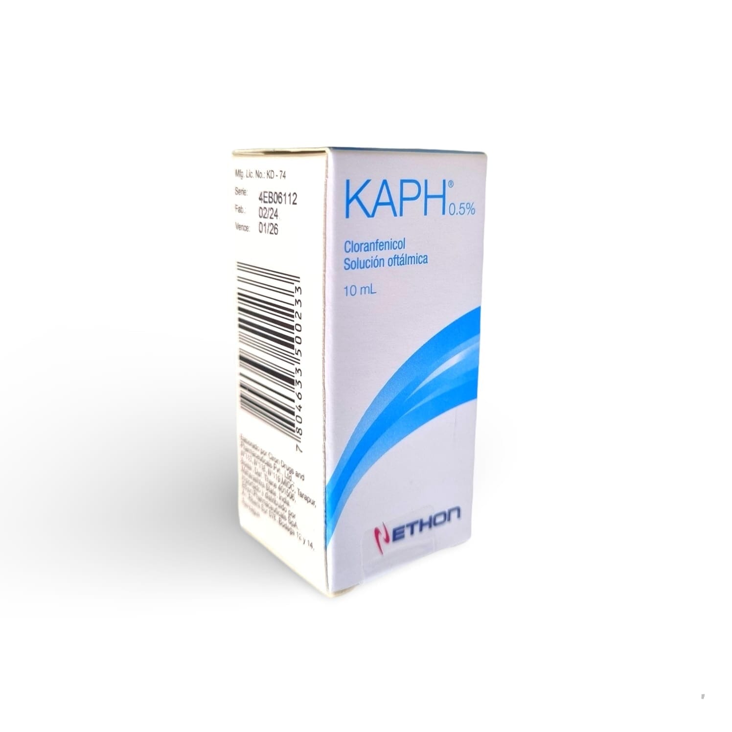 KAPH 0,5% solución oftálmica x 10 mL"Ley Cenabast" ETHON